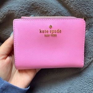 Kate Spade Vibrant Pink Compact Wallet